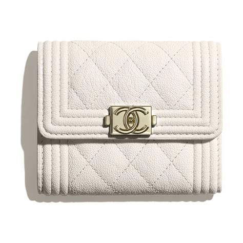 chanel small flap wallet white|chanel 19 small flap wallet.